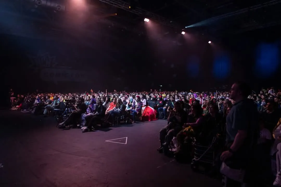 Audience listening during a live event